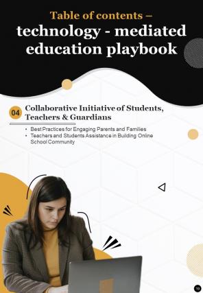 Technology Mediated Education Playbook Report Sample Example Document Images Researched