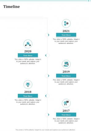 Timeline Business Purchasing Proposal Template One Pager Sample Example Document