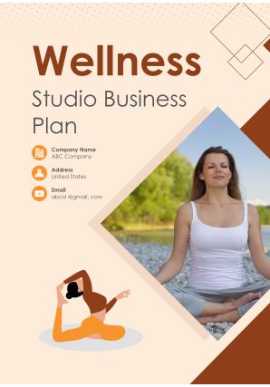 Wellness Studio Business Plan A4 Pdf Word Document