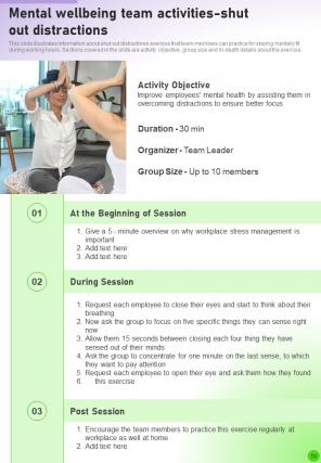Workplace Wellness Playbook Report Sample Example Document Interactive Editable