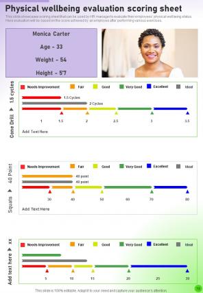 Workplace Wellness Playbook Report Sample Example Document Captivating Editable