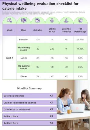 Workplace Wellness Playbook Report Sample Example Document Aesthatic Editable
