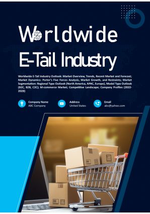 Worldwide E Tail Industry Pdf Word Document IR V