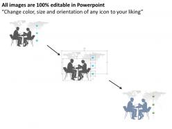 0115 3d business people in meeting for business powerpoint template