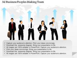 0115 3d business peoples making team powerpoint template