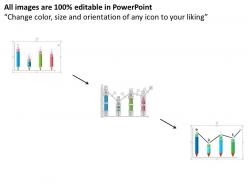 0115 3d pencils with graph for data analysis powerpoint template