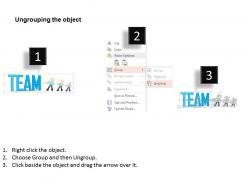 0115 3d people pulling team text with text boxes powerpoint template