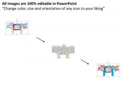 56899343 style cluster hexagonal 4 piece powerpoint presentation diagram infographic slide
