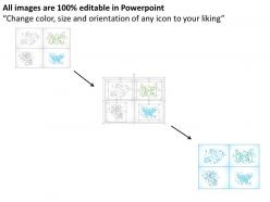 0115 analysis graph for customer segmentation powerpoint template