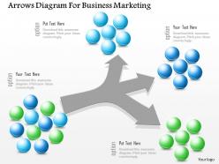 0115 arrows diagram for business marketing powerpoint template