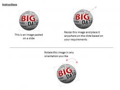 0115 ball with big data text for data protection concept image graphic for powerpoint