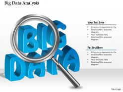 0115 big data analysis using magnifying glass analysis ppt slide