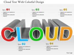 0115 cloud text with colorful design image graphic for powerpoint