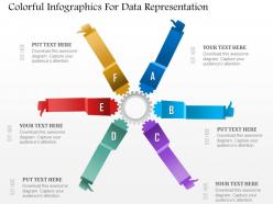 0115 colorful infographics for data representation powerpoint template