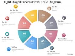 0115 eight staged process flow circle diagram powerpoint template