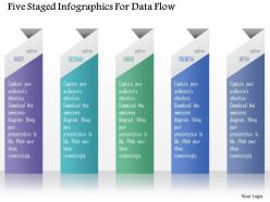 0115 five staged infographics for data flow powerpoint template