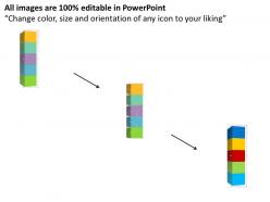 36765553 style layered cubes 5 piece powerpoint presentation diagram infographic slide