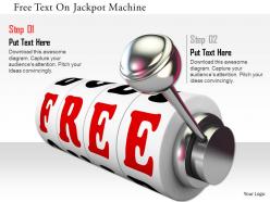 0115 free text on jackpot machine image graphics for powerpoint