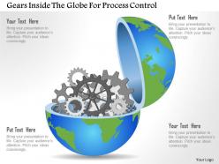 0115 gears inside the globe for process control powerpoint template