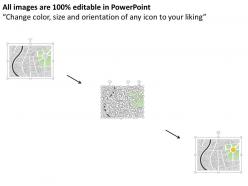 0115 google map style roadmap diagram powerpoint template