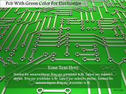 0115 pcb with green color for electronics image graphics for powerpoint