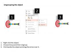 27893838 style circular bulls-eye 6 piece powerpoint presentation diagram infographic slide