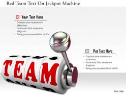 0115 red team text on jackpot machine image graphics for powerpoint