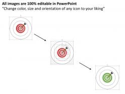 97570242 style circular bulls-eye 6 piece powerpoint presentation diagram infographic slide
