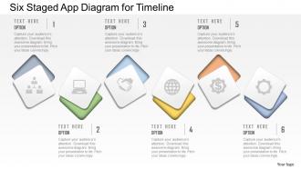 0115 six staged app diagram for timeline powerpoint template