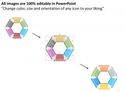24669060 style circular loop 6 piece powerpoint presentation diagram infographic slide