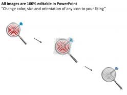 93047144 style circular bulls-eye 3 piece powerpoint presentation diagram infographic slide