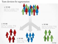 0115 team devision for segmentation powerpoint template