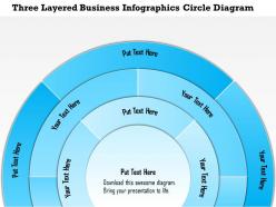 0115 three layered business infographics circle diagram powerpoint template