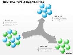 0115 three level for business marketing powerpoint template
