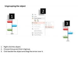 0115 three staged process diagram powerpoint template
