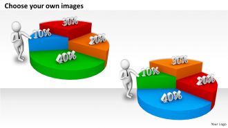 0214 build a new pie chart for business result ppt graphics icons powerpoint
