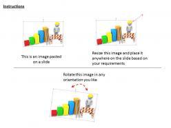 0214 construct a business bar graph ppt graphics icons powerpoint