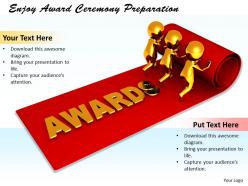 0214 enjoy award ceremony preparation ppt graphics icons powerpoint