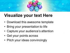 0313 colorful easter eggs celebration powerpoint templates ppt themes and graphics