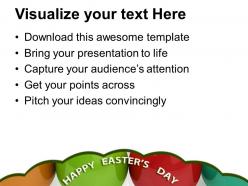 0313 multicolored eggs christian festival powerpoint templates ppt themes and graphics