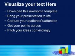 0313 pie chart and bars business growth powerpoint templates ppt themes and graphics