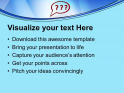 0313 question in bubbles business concept powerpoint templates ppt themes and graphics