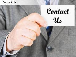 0314 business man with contact us card