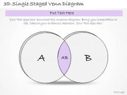0314 business ppt diagram 3d single staged venn diagram powerpoint templates