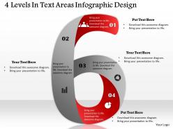 0314 business ppt diagram 4 levels in text areas infographic design powerpoint template