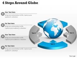 0314 business ppt diagram 4 steps around globe powerpoint template