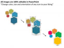 0314 business ppt diagram 5 staged hexagon process powerpoint template
