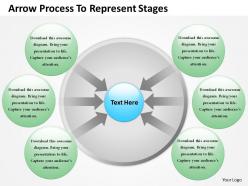 0314 business ppt diagram arrow process to represent stages powerpoint template