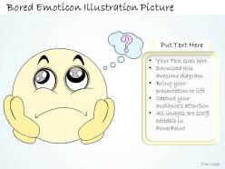 0314 business ppt diagram bored smiley and emoticon powerpoint template