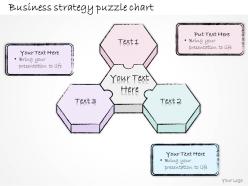0314 business ppt diagram business strategy puzzle chart powerpoint templates